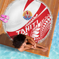 Tahiti Va'a Race Beach Blanket Polynesian Tattoos Sporty Style - Polynesian Pride