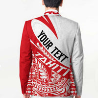 Personalised Tahiti Va'a Race Blazer Polynesian Tattoos Sporty Style - Polynesian Pride