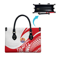 Tahiti Va'a Race Leather Bag Polynesian Tattoos Sporty Style - Polynesian Pride