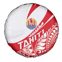 Tahiti Va'a Race Spare Tire Cover Polynesian Tattoos Sporty Style - Polynesian Pride