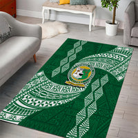 Tonga Lahaina High School Area Rug Traditional Ngatu and Polynesian Pattern LT03 - Polynesian Pride