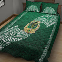Tonga Saineha High School Quilt Bed Set Traditional Ngatu and Polynesian Pattern LT03 - Polynesian Pride