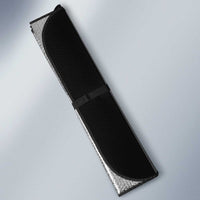 Samoan DNA Art Tattoo Auto Sun Shade Polynesian Pattern Black Color