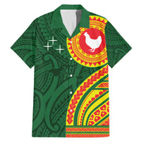 Manu'a Cession Day Family Matching Mermaid Dress and Hawaiian Shirt Polynesian Pattern