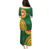 Manu'a Cession Day Puletasi Polynesian Pattern LT03 - Polynesian Pride