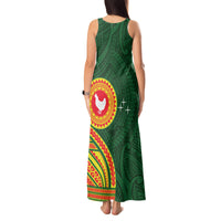 Manu'a Cession Day Tank Maxi Dress Polynesian Pattern LT03 - Polynesian Pride