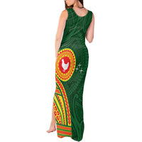 Manu'a Cession Day Tank Maxi Dress Polynesian Pattern LT03 - Polynesian Pride