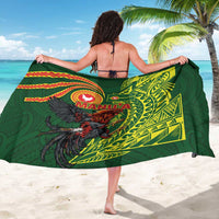 Proud of Manu'a Islands Sarong Rooster and Polynesian Art Wing Style