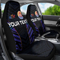 Personalised Tahiti Triathlon Polynesian Pattern Car Seat Cover LT03 - Polynesian Pride