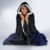 Personalised Tahiti Triathlon Polynesian Pattern Hooded Blanket LT03 - Polynesian Pride