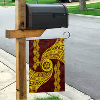 Tonga High School Garden Flag Traditional Ngatu and Polynesian Pattern LT03 - Polynesian Pride