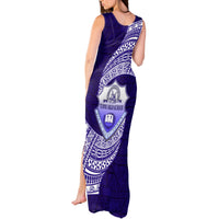 Tonga Tupou High School Tank Maxi Dress Traditional Ngatu and Polynesian Pattern LT03 - Polynesian Pride
