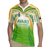 Custom Cook Islands Rugby League Rugby Jersey Avaiki Tatau Tribal Motifs White Color LT03 - Polynesian Pride