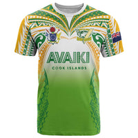 Custom Cook Islands Rugby League T Shirt Avaiki Tatau Tribal Motifs White Color LT03 White - Polynesian Pride