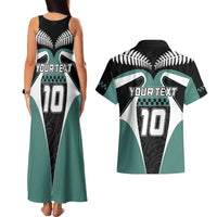 Custom New Zealand Bicycle 2025 Couples Matching Tank Maxi Dress and Hawaiian Shirt