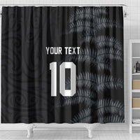 Custom New Zealand Football-Towards World Cup 2026 Shower Curtain