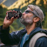 Aotearoa Toitu Te Tiriti-Maori Taniwha 4 in 1 Can Cooler Tumbler Toitu Te Whenua Toitu Te Reo Maori