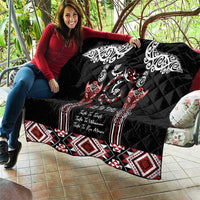 Aotearoa Toitu Te Tiriti-Maori Taniwha Quilt Toitu Te Whenua Toitu Te Reo Maori LT03 - Polynesian Pride