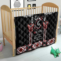 Aotearoa Toitu Te Tiriti-Maori Taniwha Quilt Toitu Te Whenua Toitu Te Reo Maori LT03 - Polynesian Pride