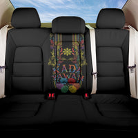Philippines Kadayawan Festival Back Car Seat Cover Polynesian Tribal Art Barong Style