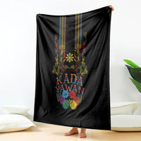 Philippines Kadayawan Festival Blanket Polynesian Tribal Art Barong Style