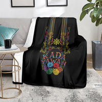 Philippines Kadayawan Festival Blanket Polynesian Tribal Art Barong Style