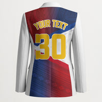 Philippines Basketball Custom Blazer Pilipinas Tribal Pattern
