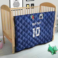 Custom Samoa Rugby Quilt Tatau Tribal Motifs Sporty Style - Polynesian Pride