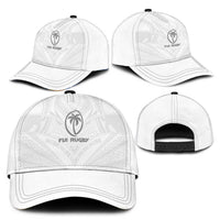 Fiji Rugby Classic Cap Tapa Tribal Motifs Sporty Style - Polynesian Pride