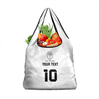 Custom Fiji Rugby Grocery Bag Tapa Tribal Motifs Sporty Style - Polynesian Pride