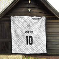 Custom Fiji Rugby Quilt Tapa Tribal Motifs Sporty Style - Polynesian Pride