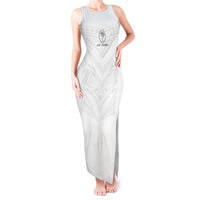 Custom Fiji Rugby Tank Maxi Dress Tapa Tribal Motifs Sporty Style - Polynesian Pride
