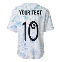 Custom New Zealand Football Baseball Jersey The Whites-Aotearoa Inspired - Polynesian Pride