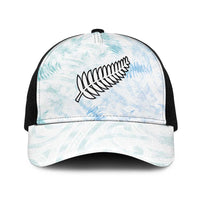 New Zealand Football Baseball Net Cap The Whites-Aotearoa Inspired - Polynesian Pride