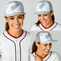 New Zealand Football Baseball Net Cap The Whites-Aotearoa Inspired - Polynesian Pride