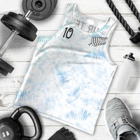 Custom New Zealand Football Men Tank Top The Whites-Aotearoa Inspired - Polynesian Pride