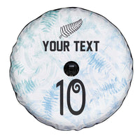 Custom New Zealand Football Spare Tire Cover The Whites-Aotearoa Inspired - Polynesian Pride