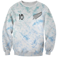 Custom New Zealand Football Sweatshirt The Whites-Aotearoa Inspired - Polynesian Pride