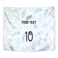 Custom New Zealand Football Tapestry The Whites-Aotearoa Inspired - Polynesian Pride