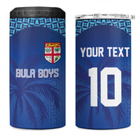 Custom Fiji Football-Towards World Cup 2026 4 in 1 Can Cooler Tumbler