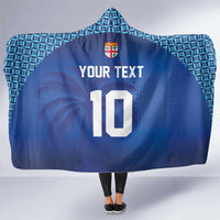Custom Fiji Football-Towards World Cup 2026 Hooded Blanket