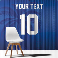 Custom Fiji Football-Towards World Cup 2026 Window Curtain