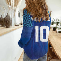 Custom Fiji Football-Towards World Cup 2026 Women Casual Shirt