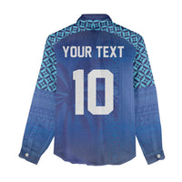 Custom Fiji Football-Towards World Cup 2026 Women Casual Shirt