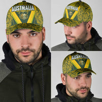 Australia Rugby Classic Cap Aboriginal Art Sporty Style - Polynesian Pride