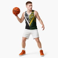 Aotearoa Australia Rugby Custom Basketball Jersey Maori and Aboriginal Art Sporty Style - Polynesian Pride