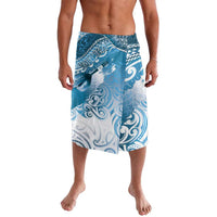 Personalised New Zealand Aotearoa Darts Masters Lavalava Maori Art Tattoo with Tribal Dart Symbol Blue - Polynesian Pride