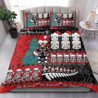 New Zealand Christmas Bedding Set Maori Christmas Spirit - Meri Kirihimete