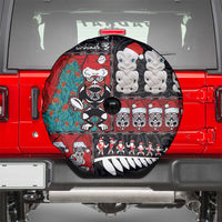 New Zealand Christmas Spare Tire Cover Maori Christmas Spirit - Meri Kirihimete