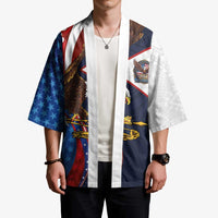 American Samoa and United States Semiquincentennial Kimono Bald Eagle with National Flag Style